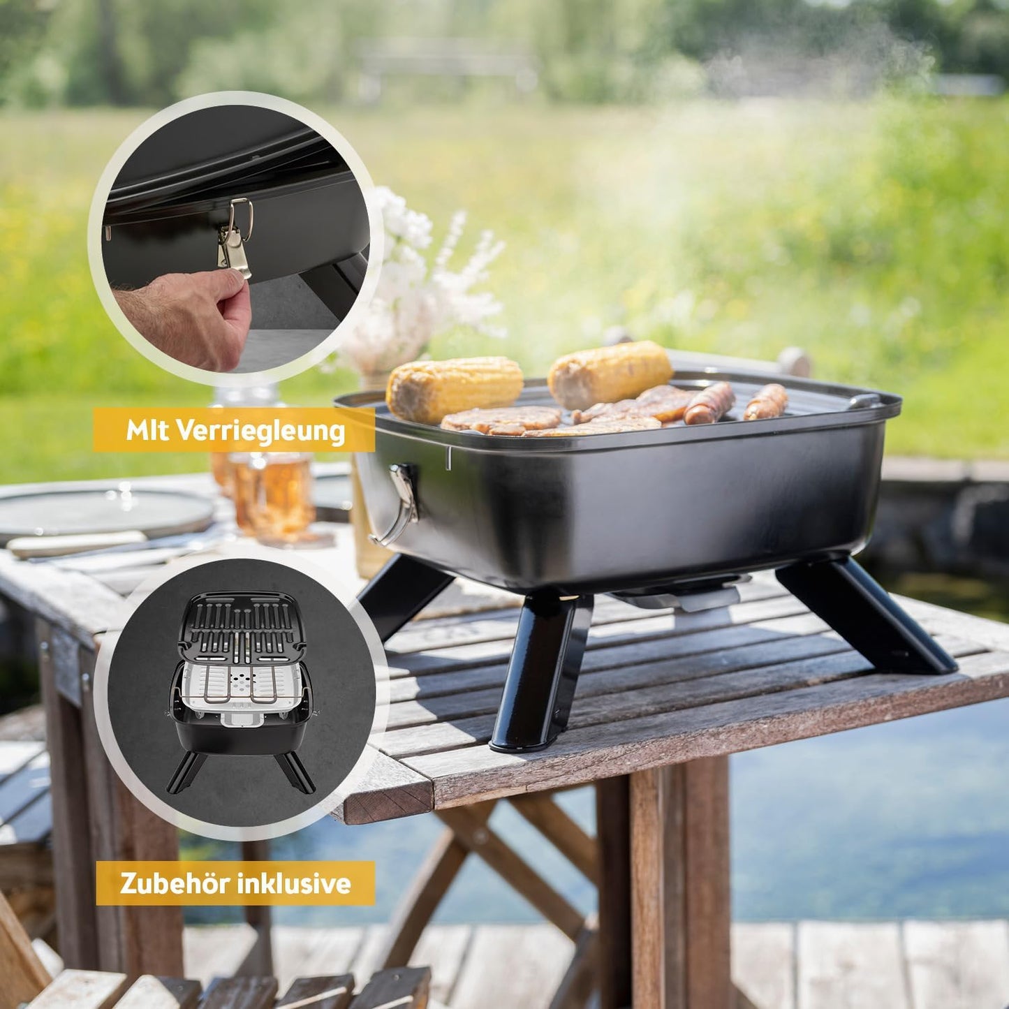 2-in-1 Kugelgrill