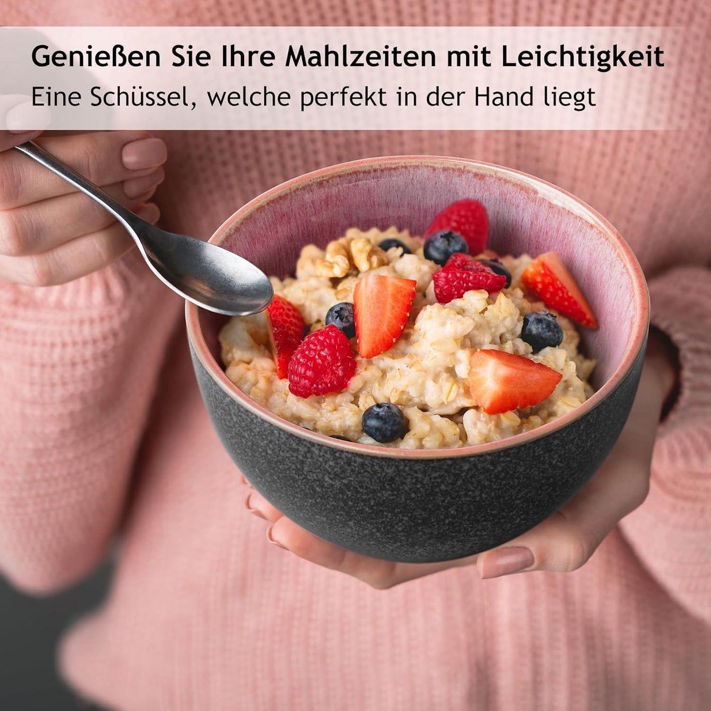 6er-Set Keramikschüsseln-Set Las Palmitas, Schüssel
