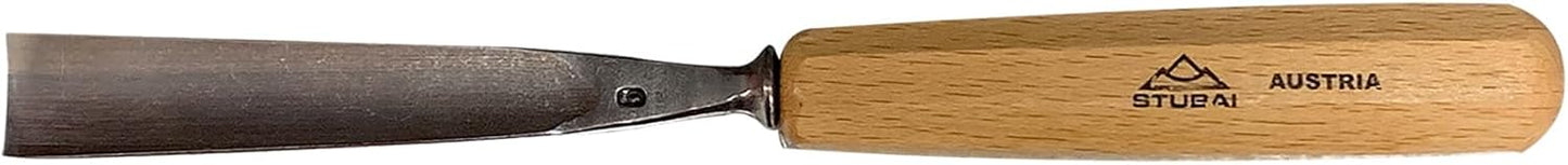 560221 Schnitzeisensatz -Set 21-teilig mit Holzschlegel und Rolltasche, Stubai-560221 Rot