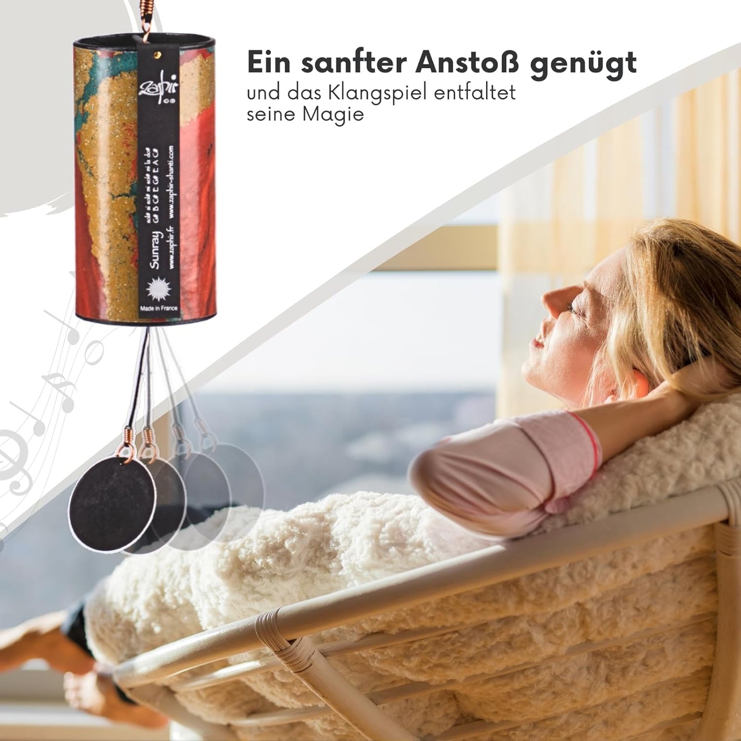Zaphir Klangspiel Shanti, Sunray | Rot