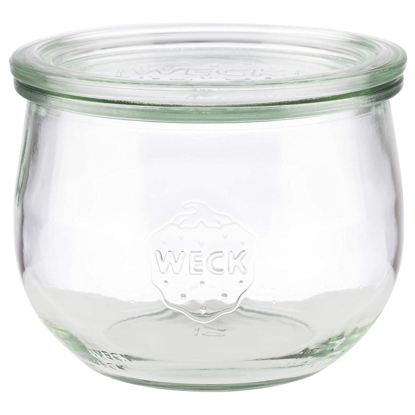Einmachgläser-Set mit Deckel, 6x 580 ml