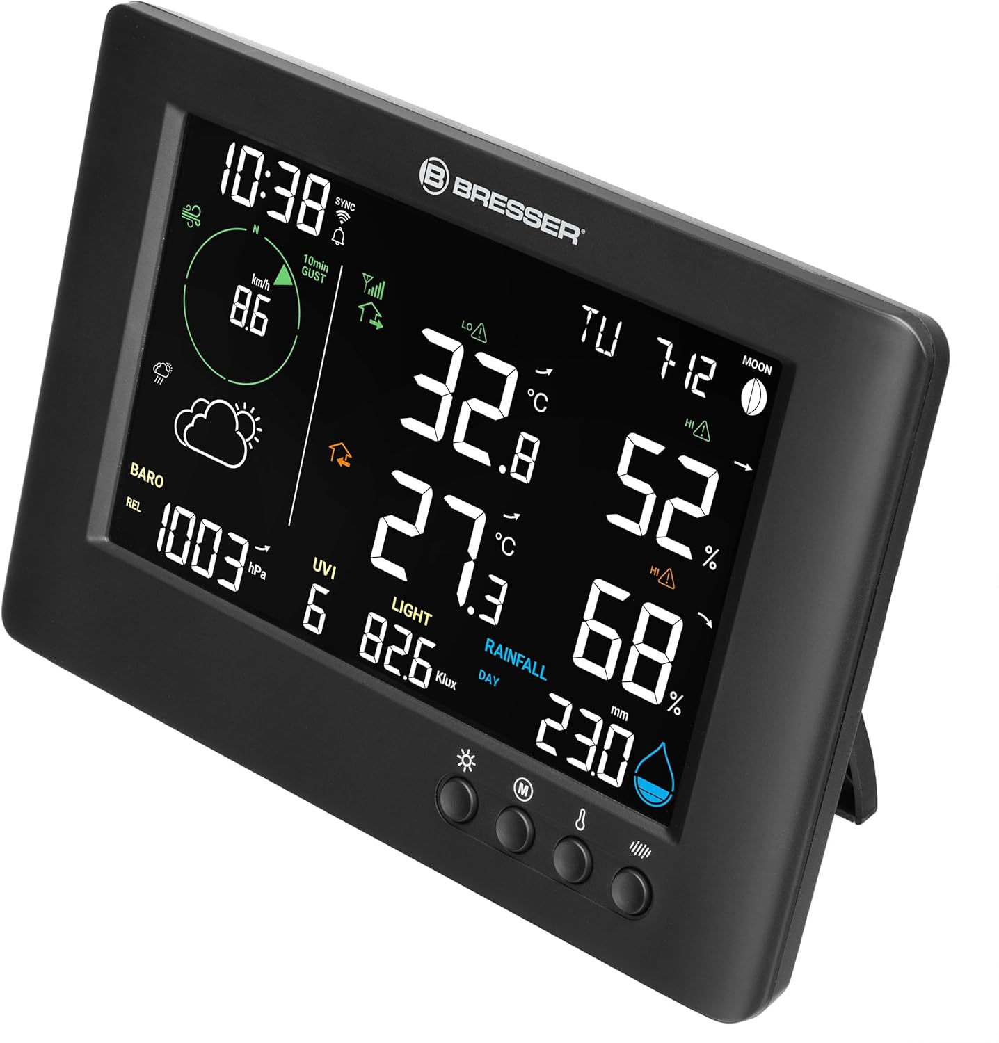 Wetterstation mit Multi-Sensoren