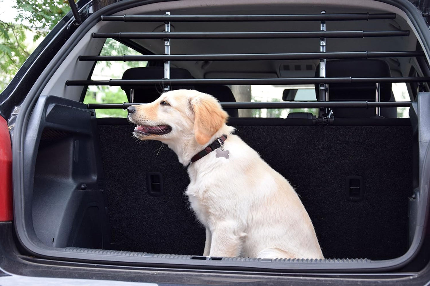 Walky Barrier - umklappbares Hundegitter für Auto-Kopfstütze, Walky Barrier