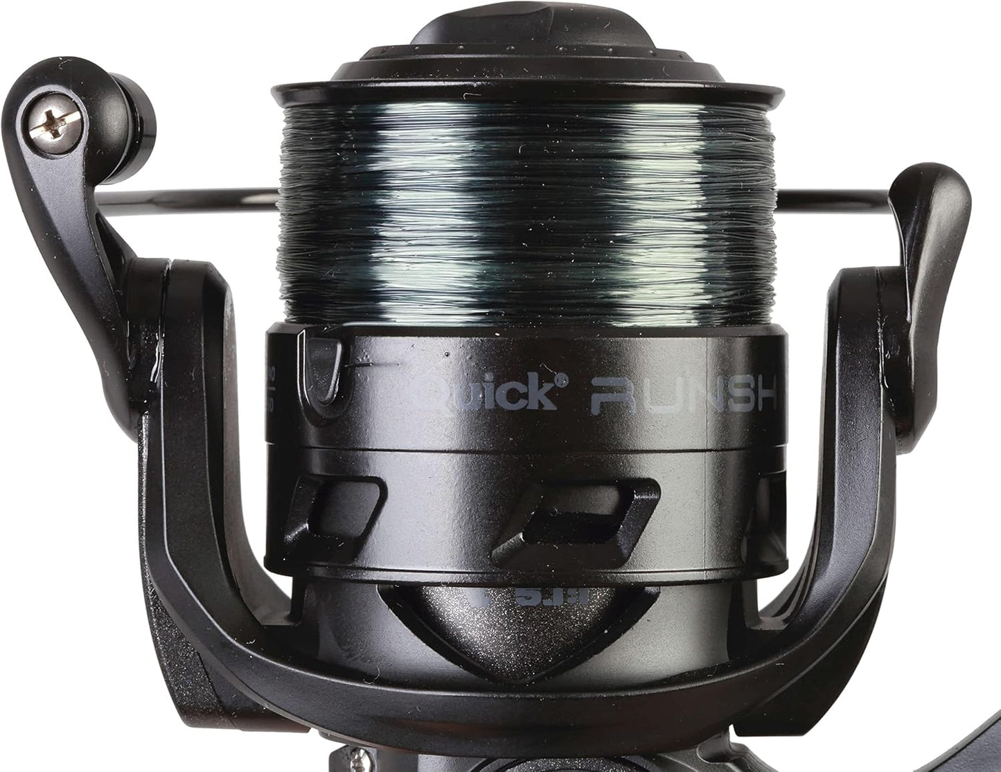 Angelrolle Runshift 3L FS + Camo Line, Schwarz, 4000