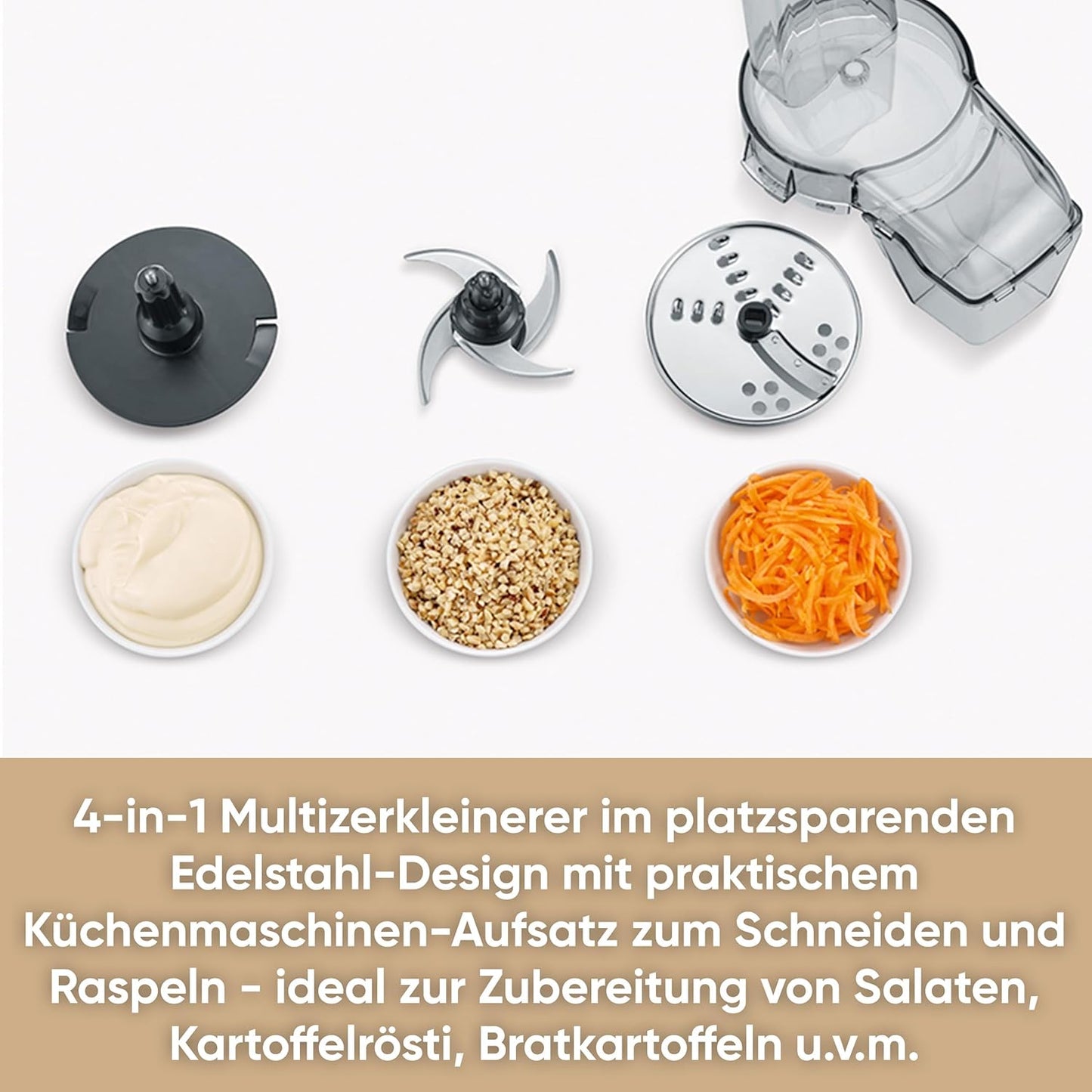 Kompakt-Multizerkleinerer, Kompakt-Multizerkleinerer, 400W