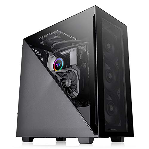 Divider 300 TG, Tower-Gehäuse, Divider 300 Black
