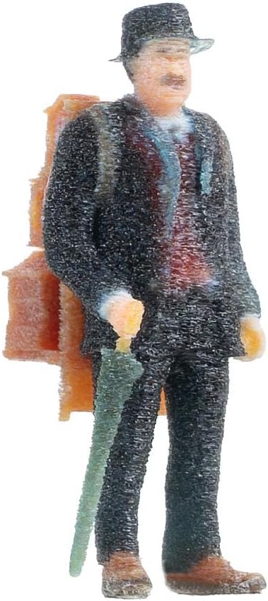 Jubiläumsmodell Uhrenmacherhaus mit Figur