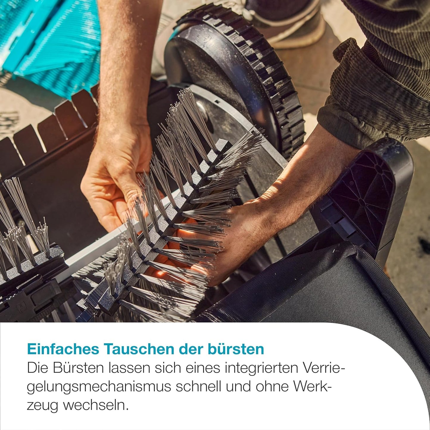 Nachrüstset für Laub- und Rasensammler, Nachrüstset für Terassen