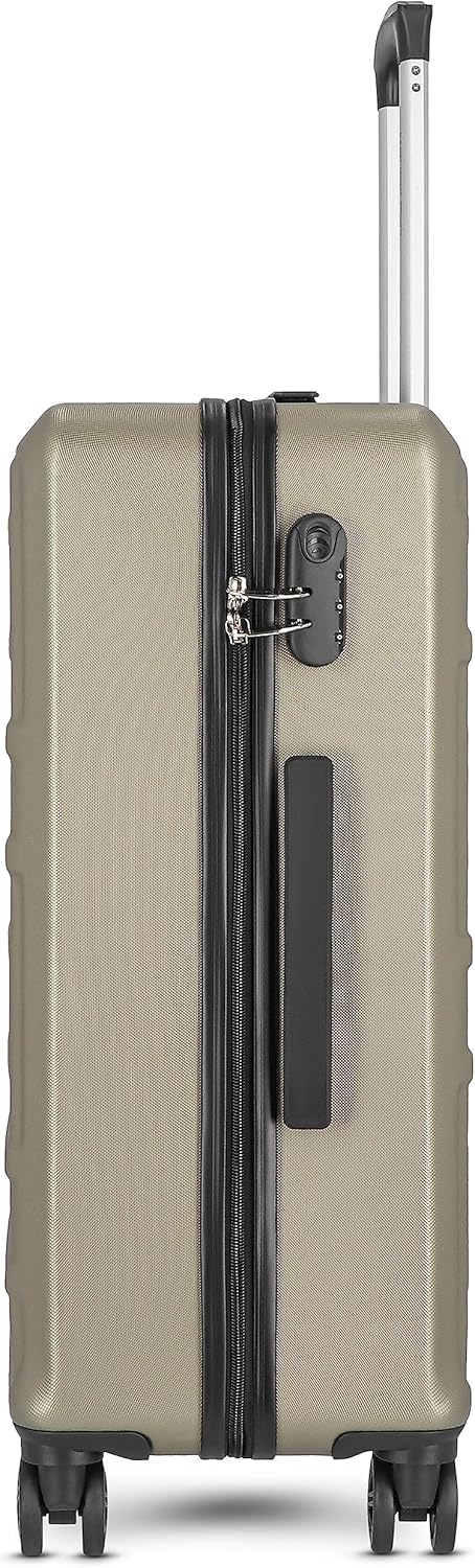 New York 2.0 4 Rollen Kofferset 3-teilig, Champagner-metallic / Kofferset (3-teilig)