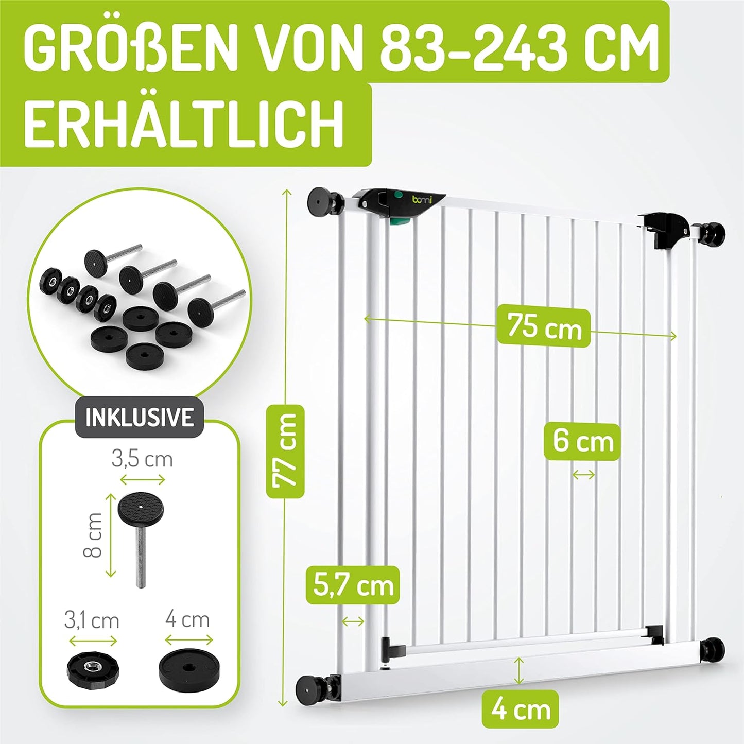 Türschutzgitter, 95-103cm