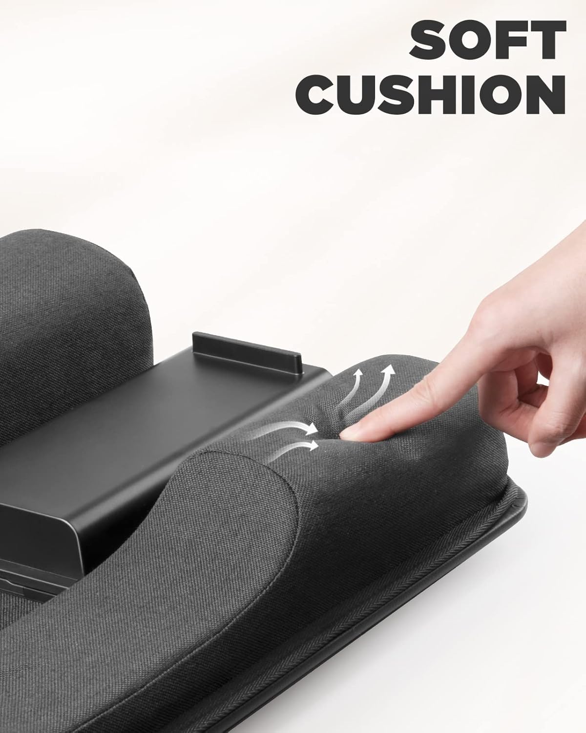 Laptopkissen, Schwarz