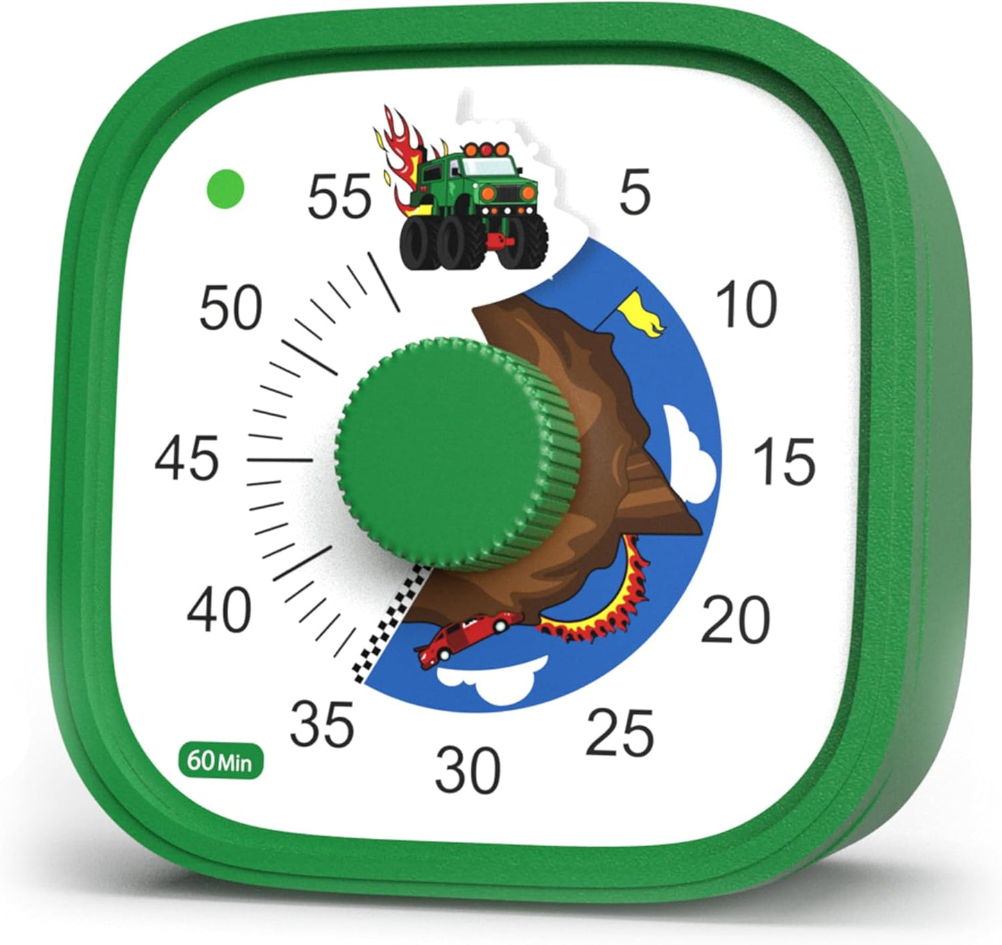 Visueller Timer Tick Tock Truck, Grün