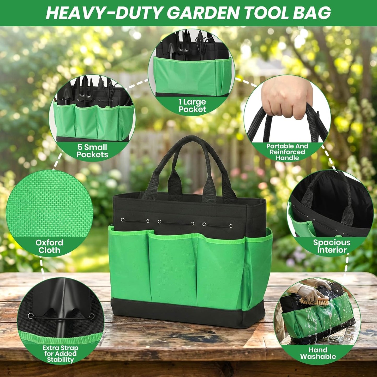 11-teiliges Gartenwerkzeug-Set