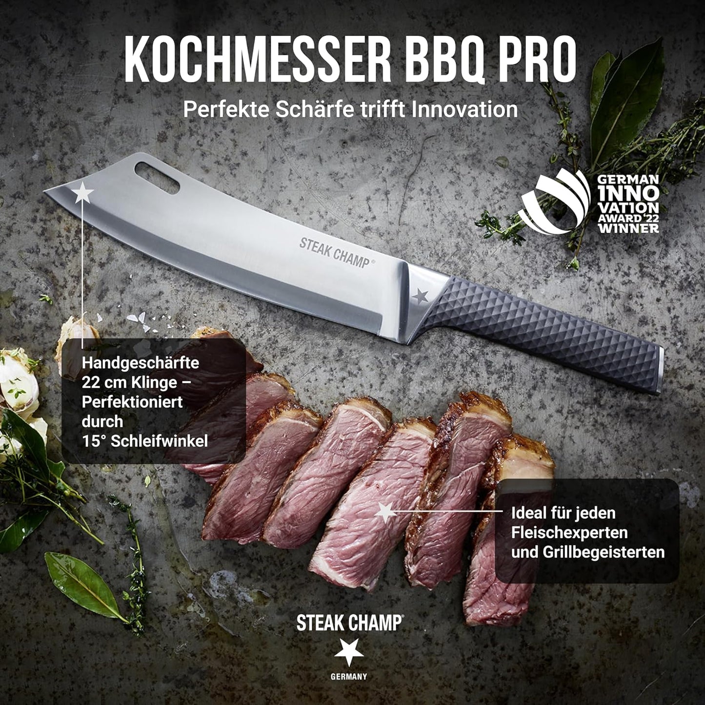 Kochmesser BBQ Pro, Küchenmesser BBQ