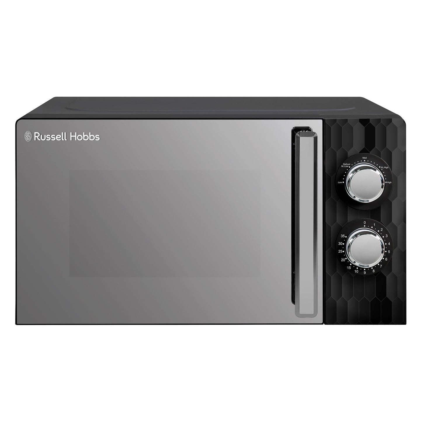 Mikrowelle RHMM715B mit Auftaufunktion, Schwarz