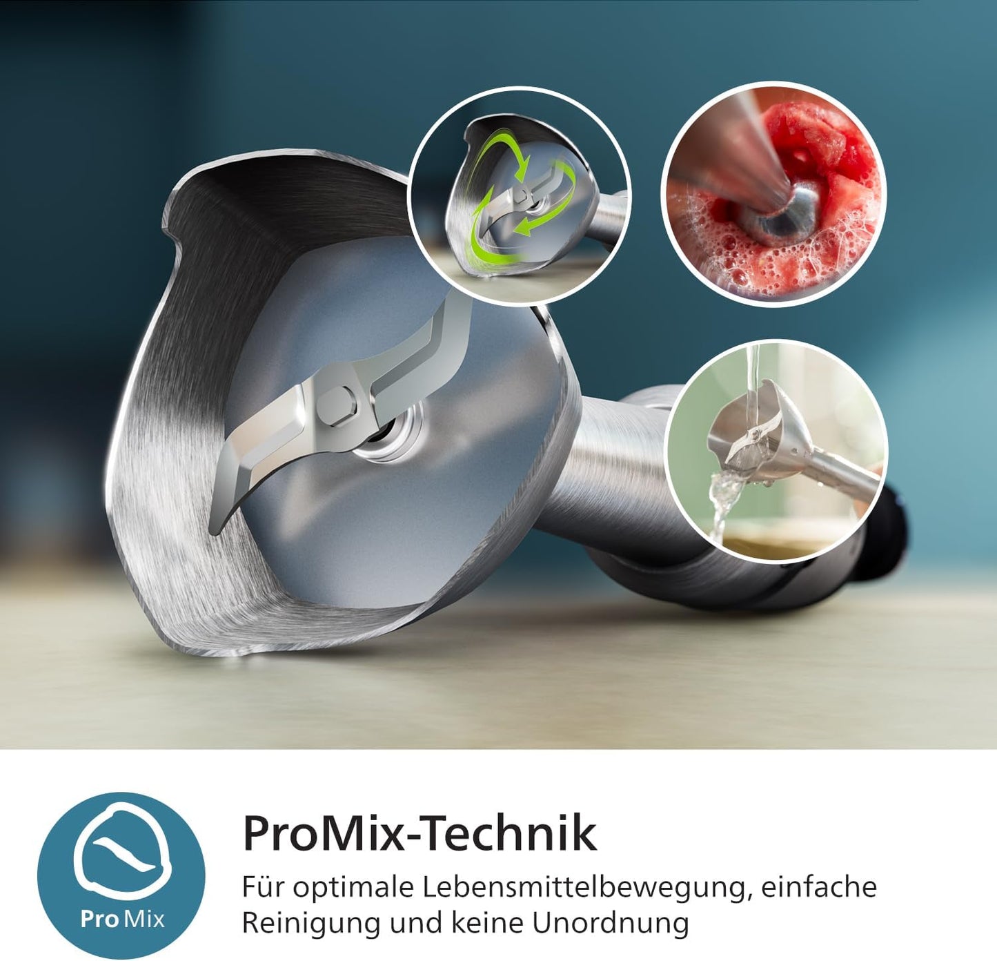 Stabmixer-Set mit Spiralizer und XL-Zerkleinerer, + Schneebesen, Spiralizer, XL-Zerkleinerer