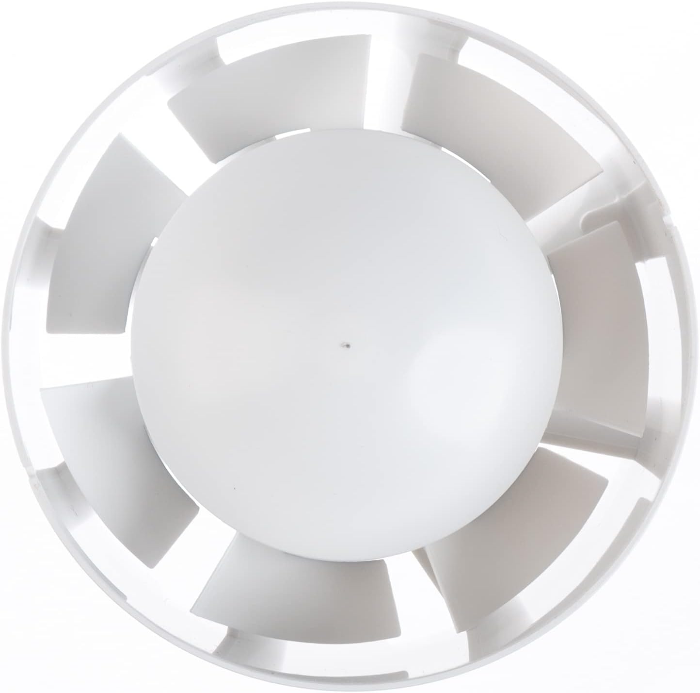 Rohrventilator 100 mm Abluft, Ø 100mm Weiss Ohne Timer