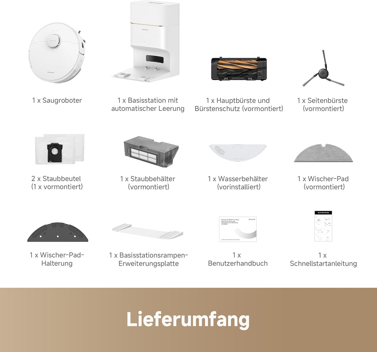 Saugroboter D20 Pro Plus, D20 Pro Plus