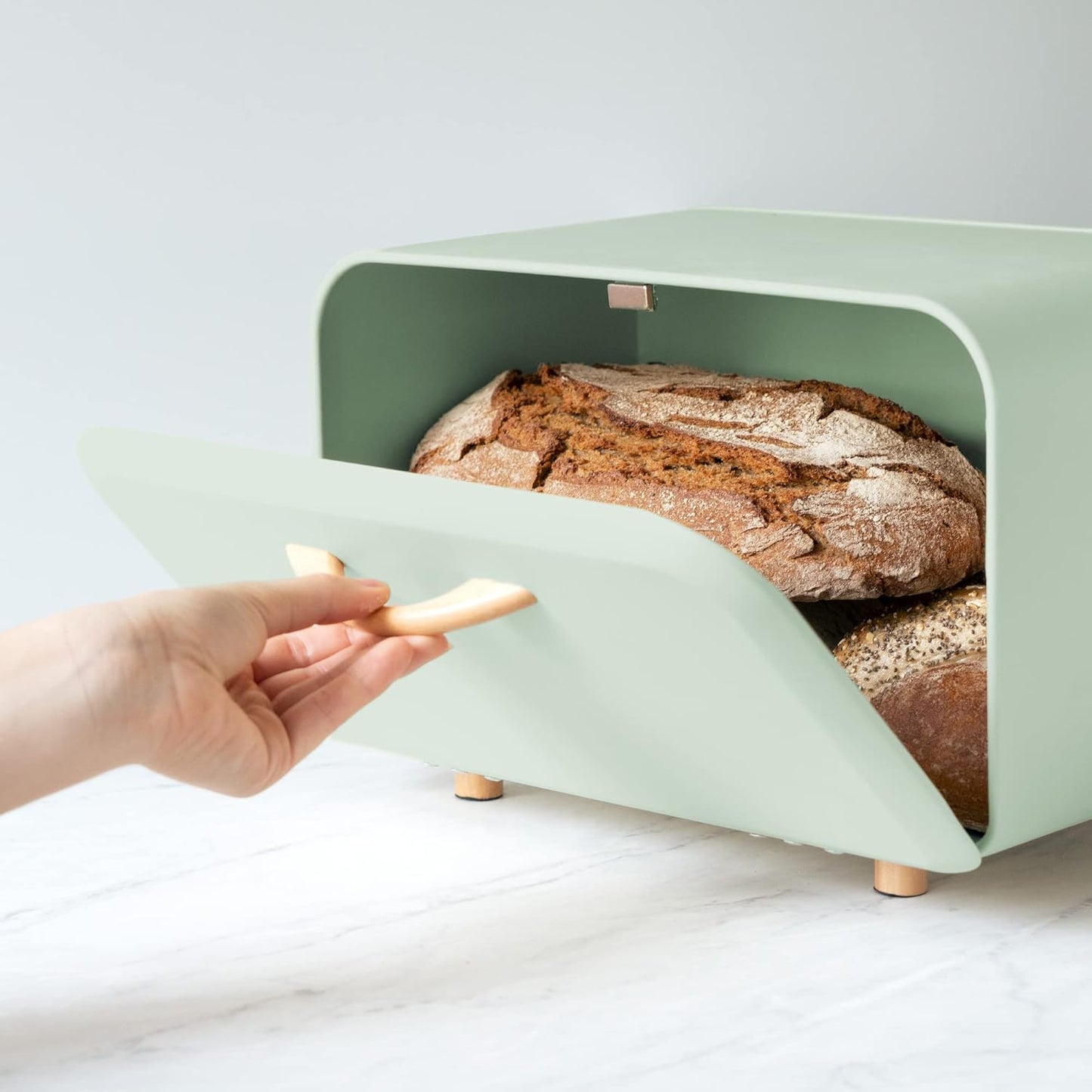 Brotkasten, Mintgrün