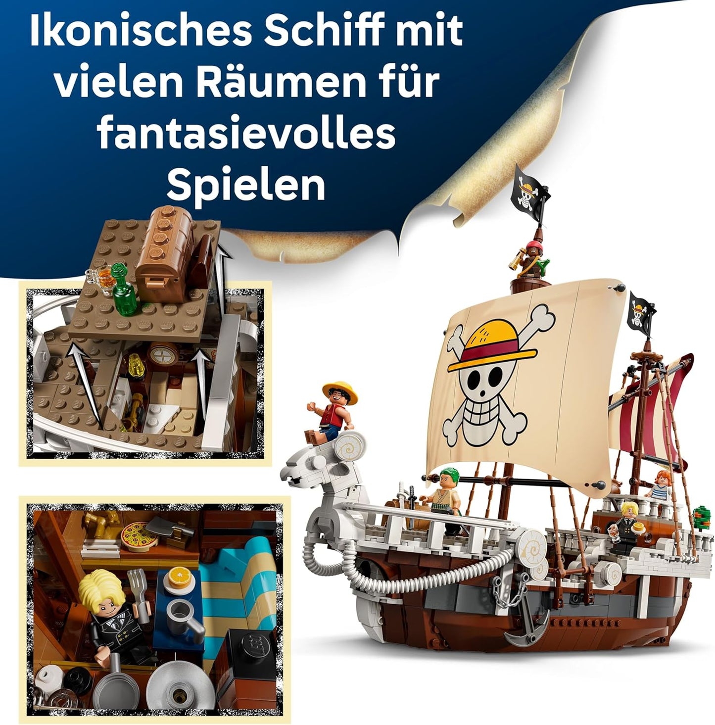 Das Piratenschiff Flying Lamb