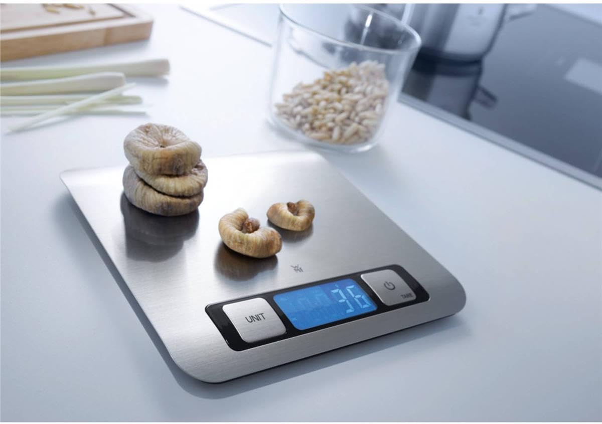 Digitale Küchenwaage mit Tara-Funktion (5kg), Küchenwaage 20 cm