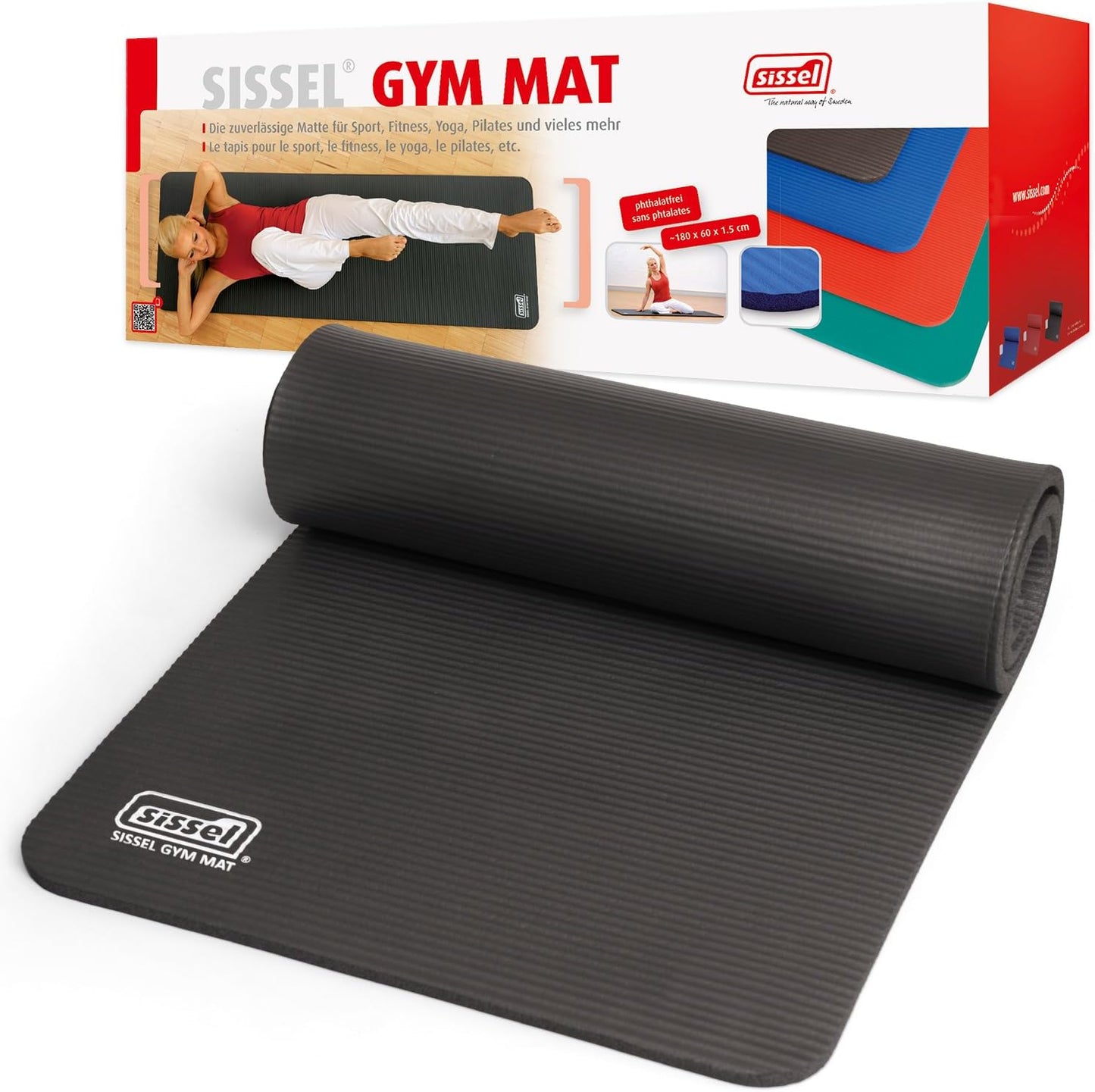 Gym Mat 1.5, Anthrazit