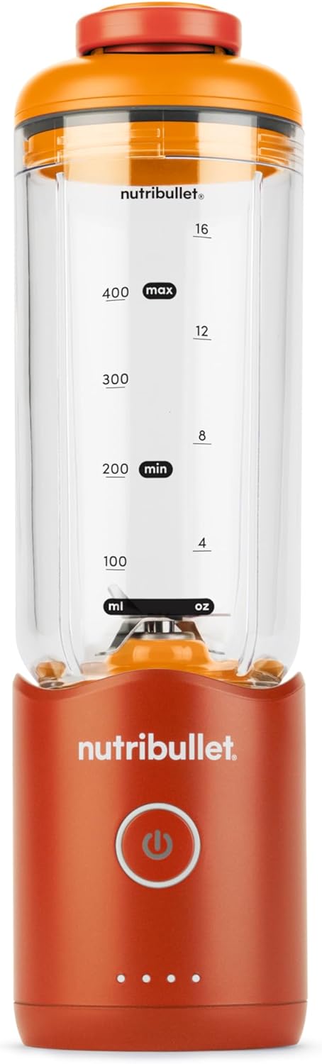 Mini-Standmixer Flex NBP013OR mit Trageschlaufe & USB-C