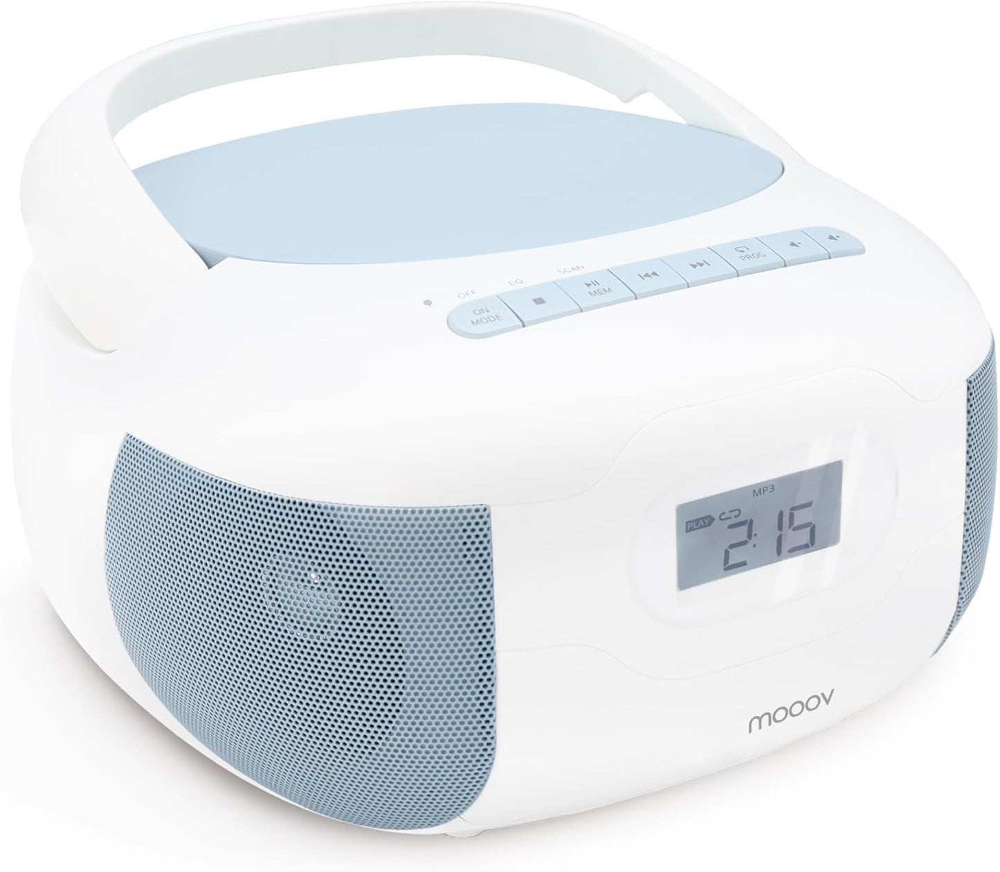CD-Player mit Bluetooth und USB, Blau
