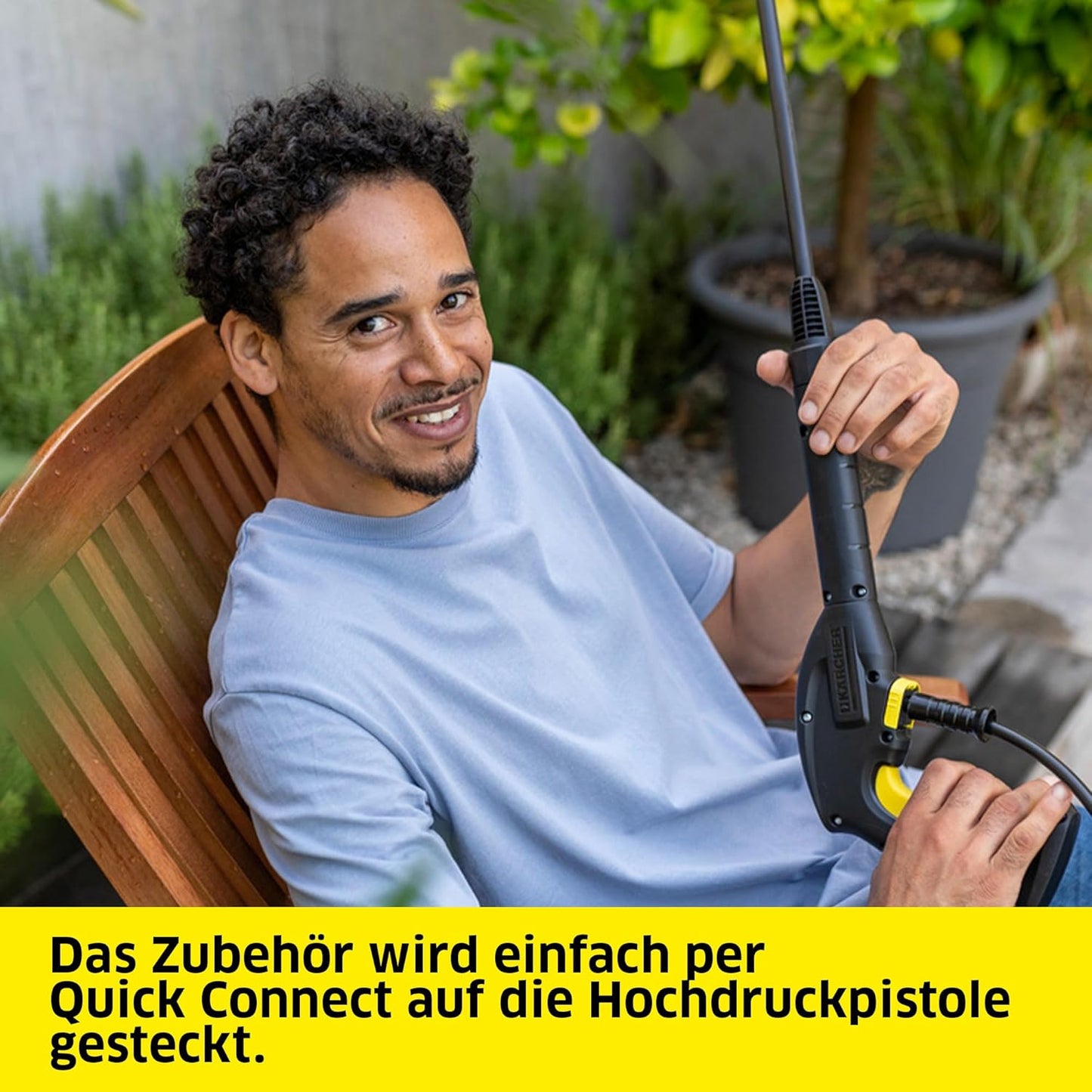 Hochdruckreiniger K 2 Premium FJ mit Schaumdüse, K 2 Foam Jet Single