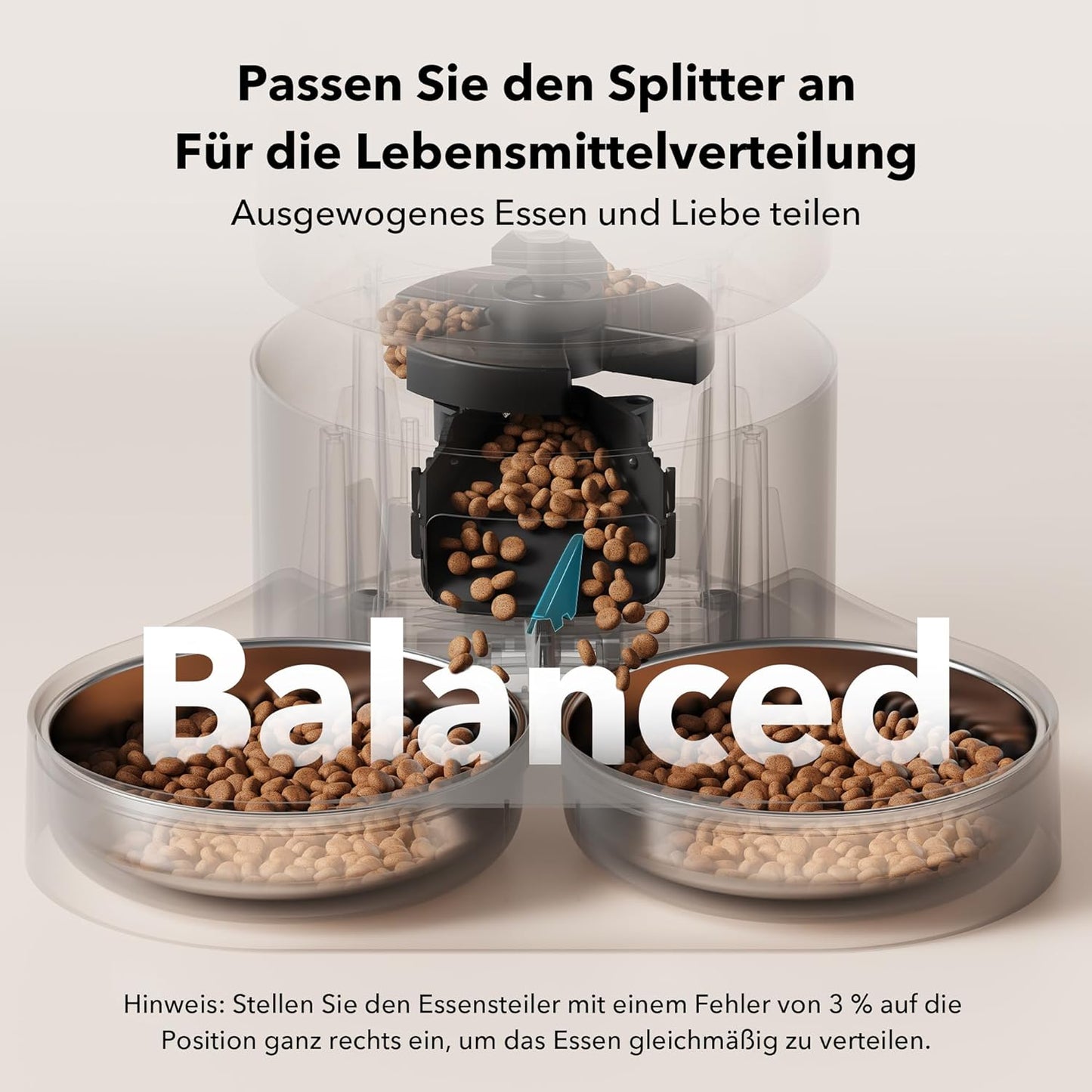 5G Wi-Fi Futterautomat, 5G WiFi,schwarz