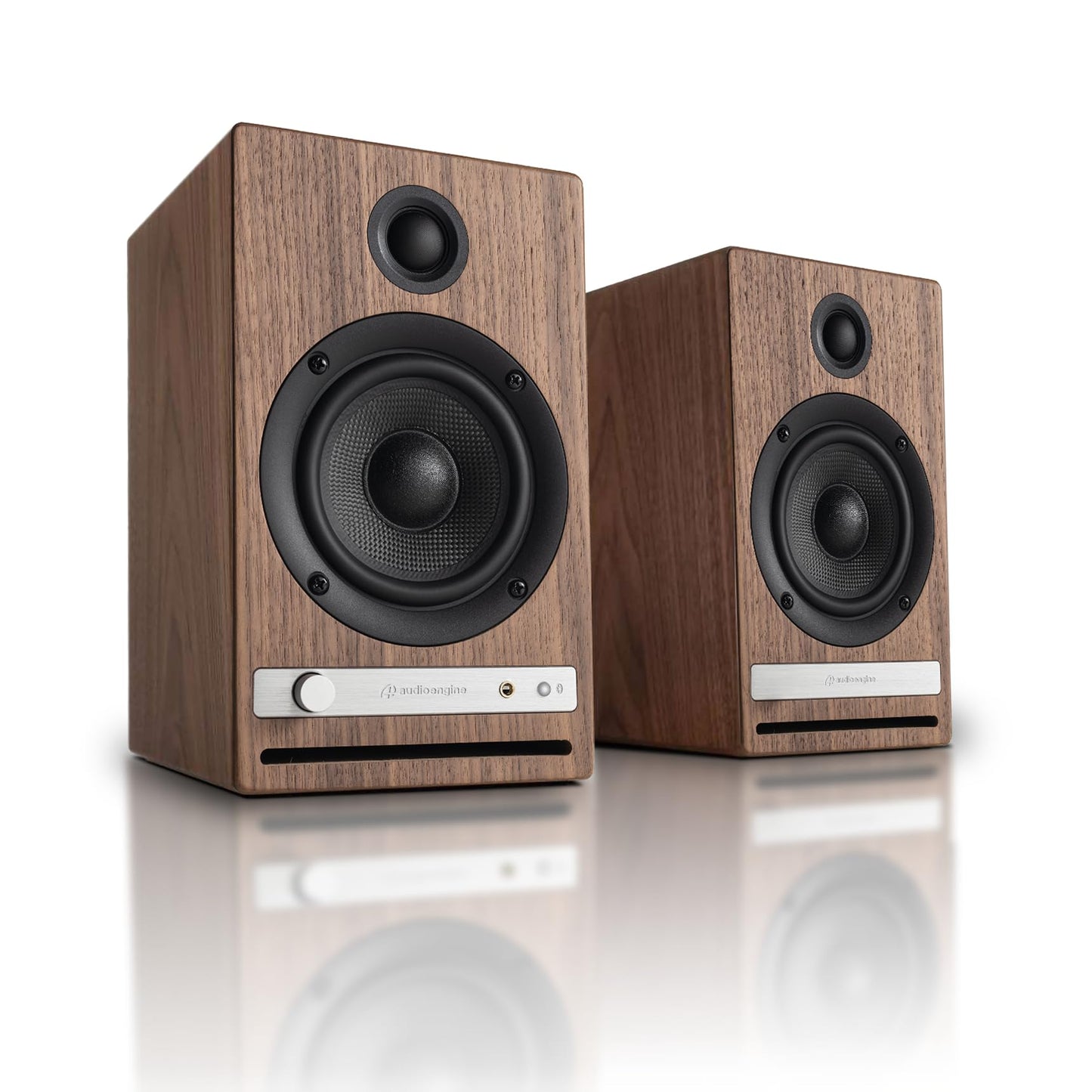 HD4 Bluetooth-Lautsprecher, Walnuss Echtholzfurnier