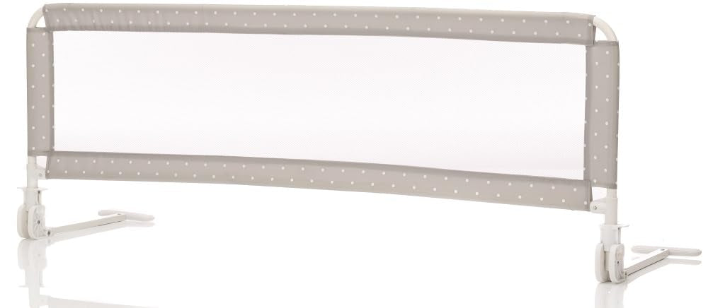 Rausfallschutz Bettschutzgitter klappbar 135x50 cm, Grau
