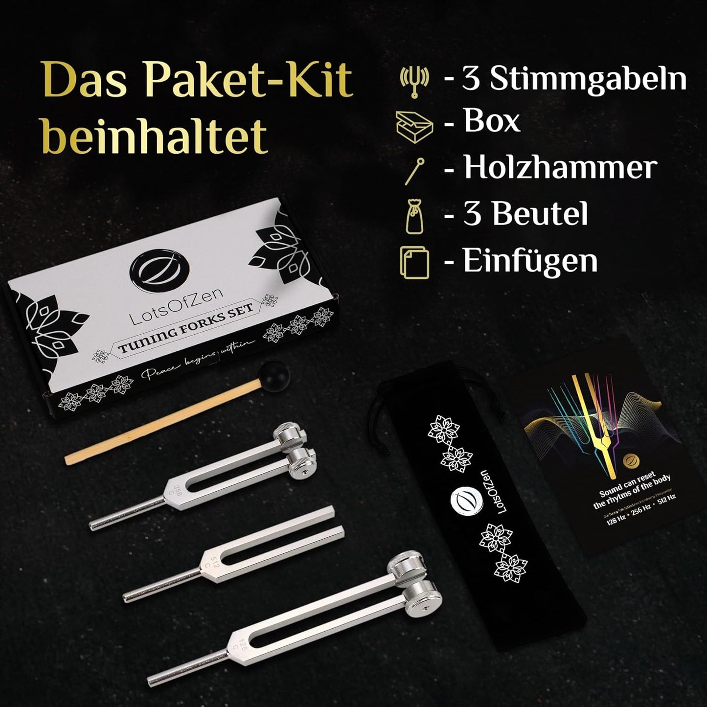 Stimmgabel-Set