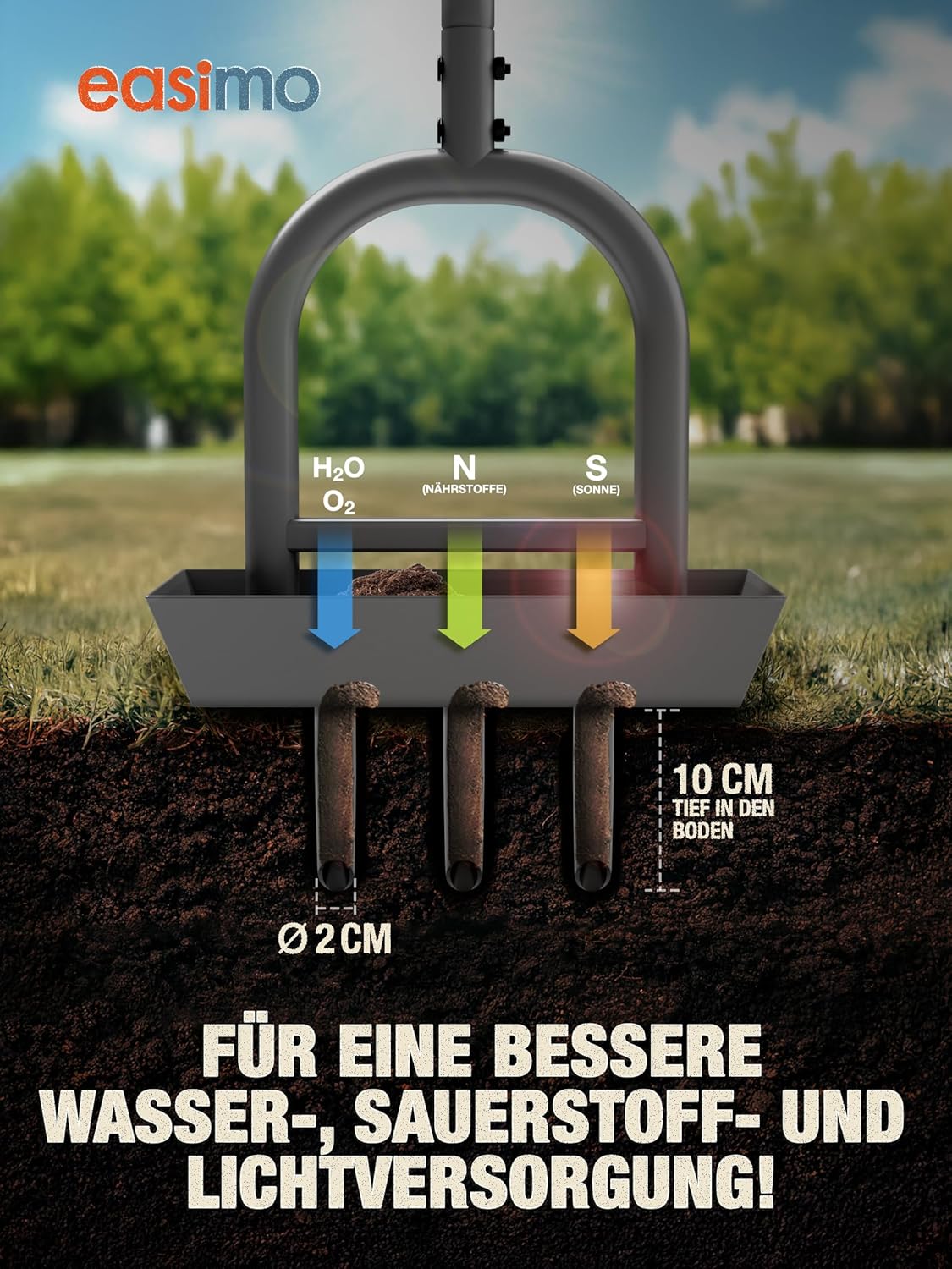 Manueller Rasenlüfter, FBM-116-001