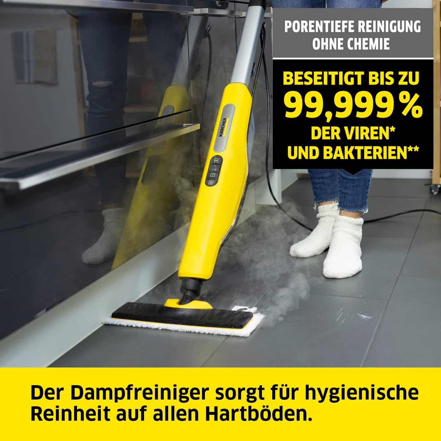 Dampfreiniger SC 3 Upright EasyFix (mit Zubehör)