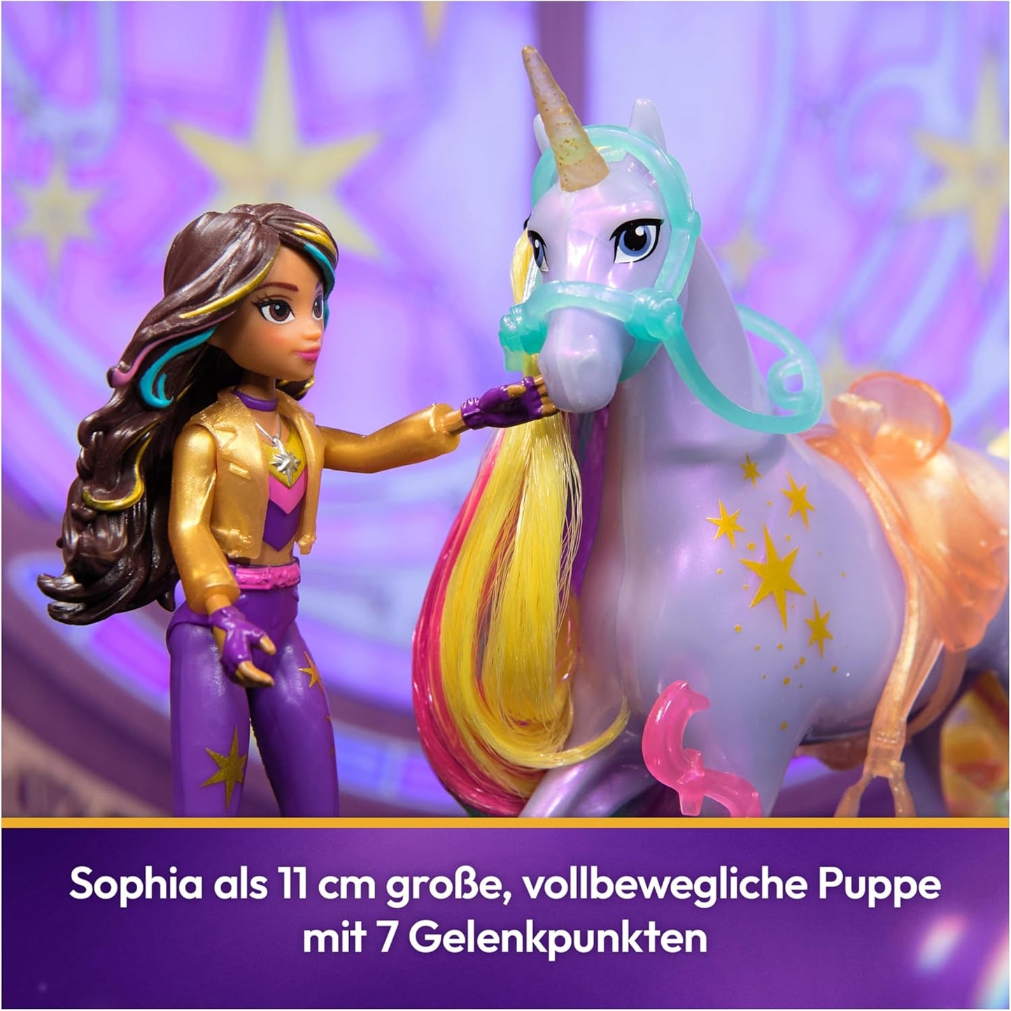 Sophia und Einhorn Wildstar