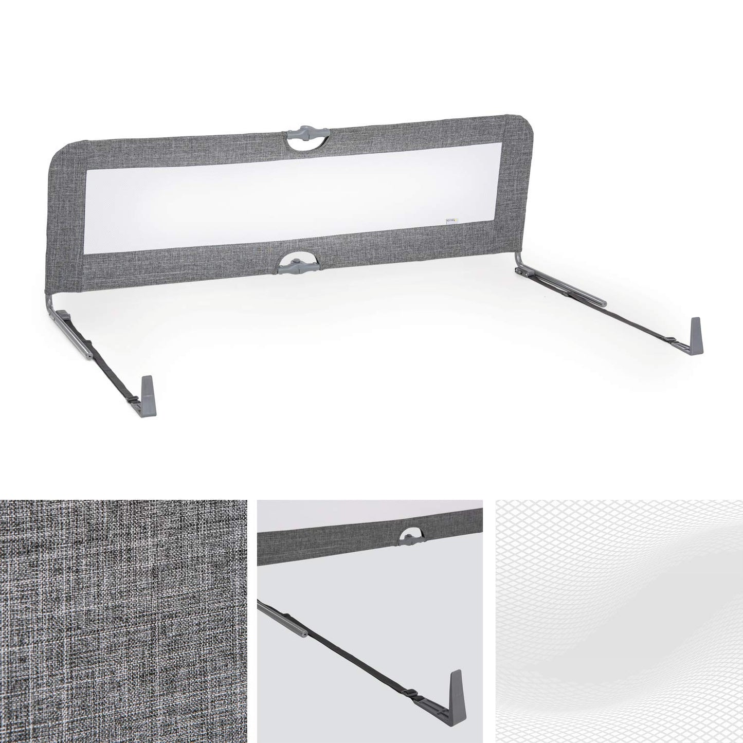 Bettschutzgitter Sleep N Safe Plus XL, Für Betten mit einer Länge von 200-220 cm, Single
