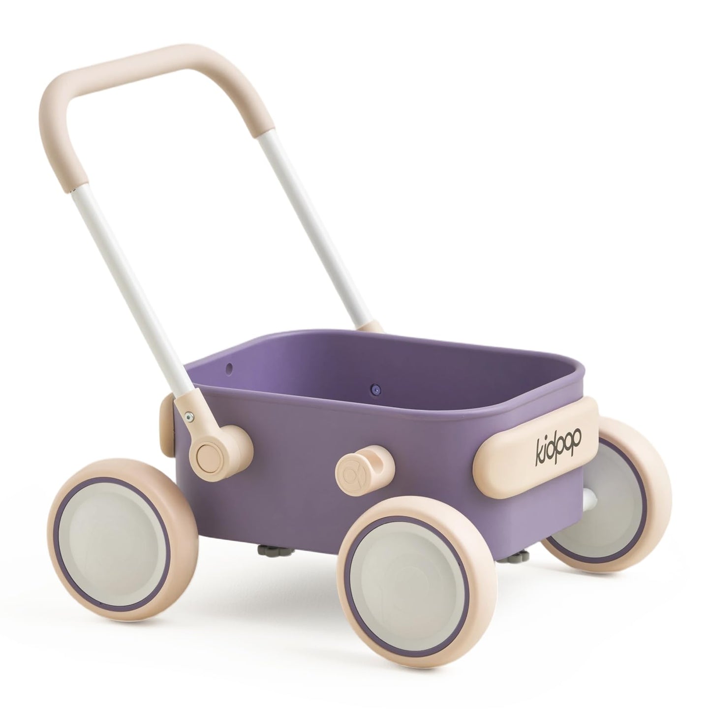 2-in-1 Baby Lauflernwagen, Violett