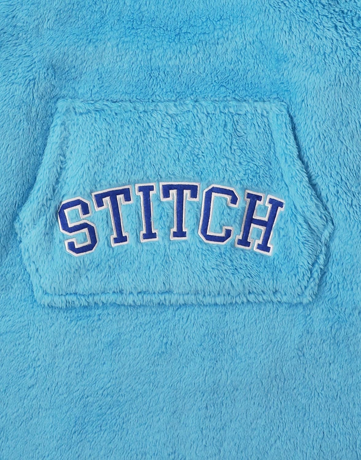 Lilo & Stitch Tragbare Decken-Hoodie Einheitsgrösse, Einheitsgröße Blau