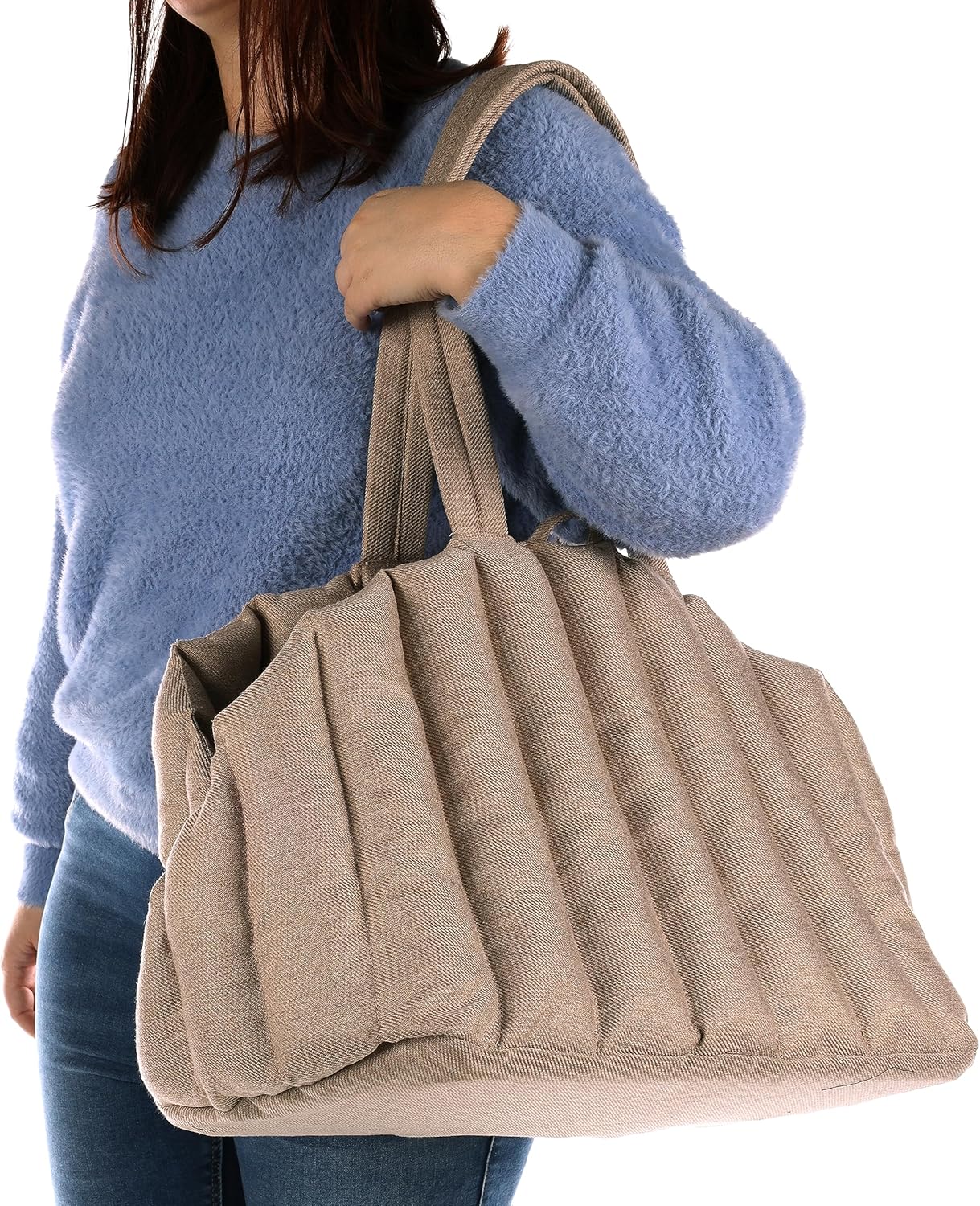 Tragetasche Gladys, Beige