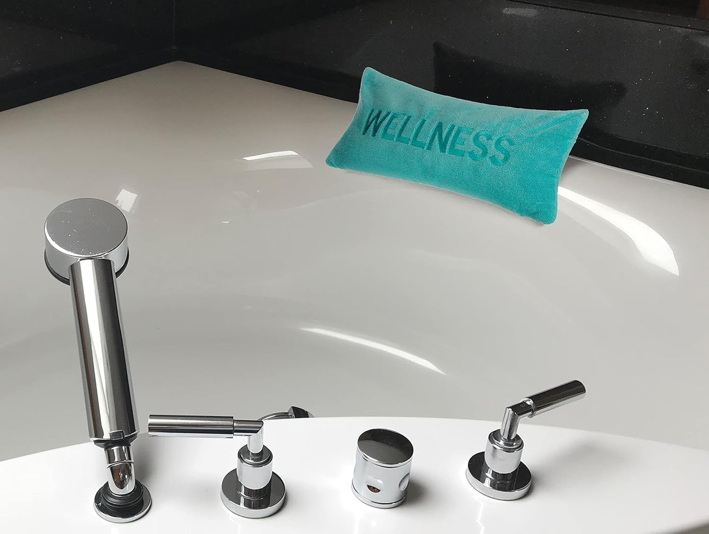 Wellness Nackenkissen für Badewanne, 40x20 cm, 40x20 cm Türkis