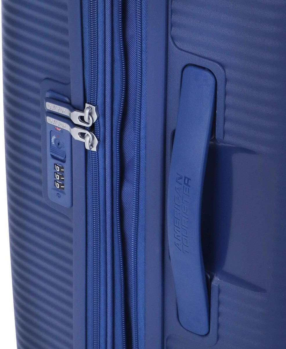 Hartschalenkoffer Soundbox, Blau (Midnight Navy) Spinner M (67 cm - 81 L) Soundbox
