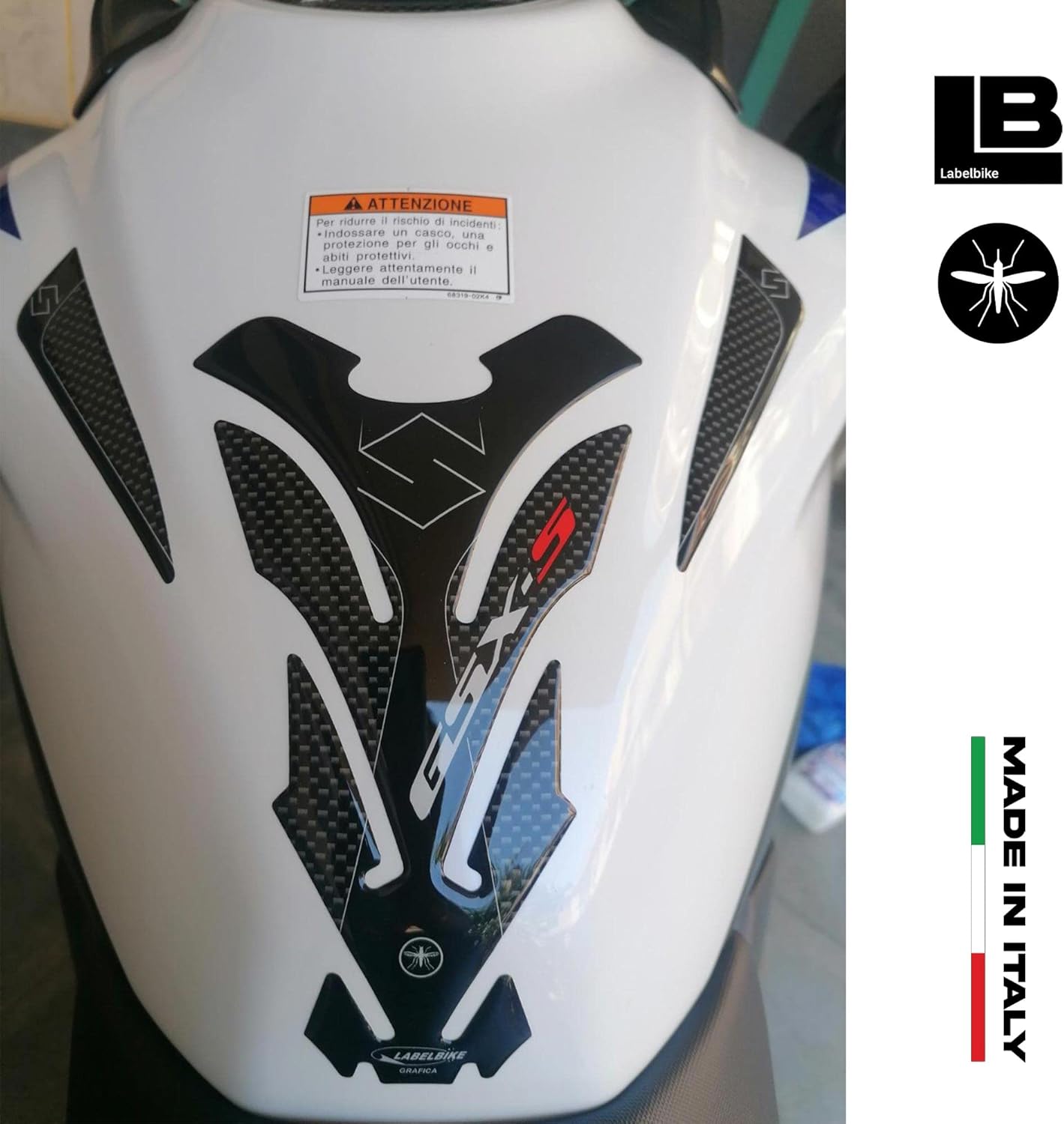 3D Harz Aufkleber-Set für Suzuki GSX-S 750, Aufkleber-Set
