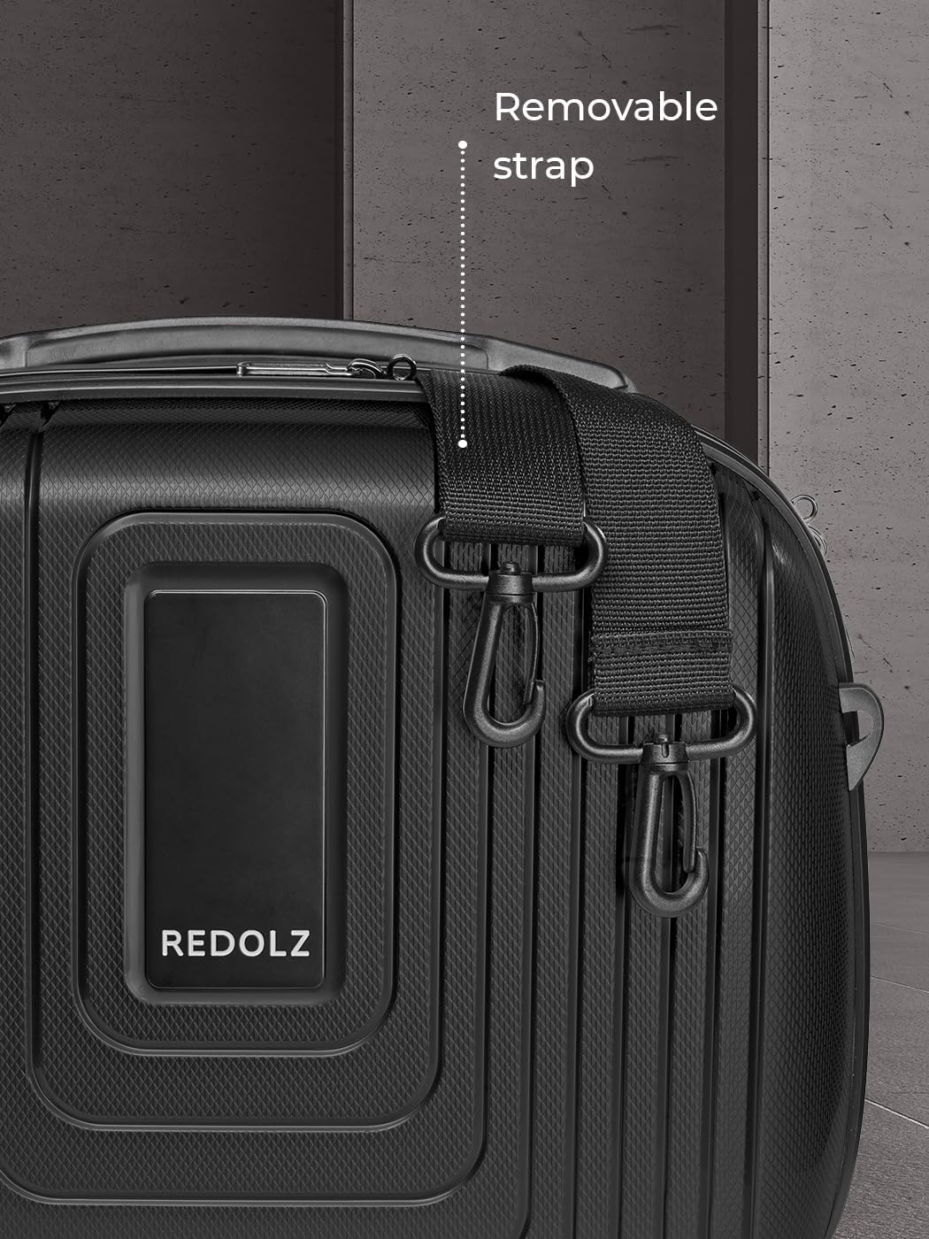 Essentials 14 Beautycase, Black Metallic Beauty Case (34 cm)