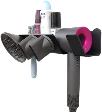 Wandhalterung für Dyson Supersonic Haartrockner, Schwarz R