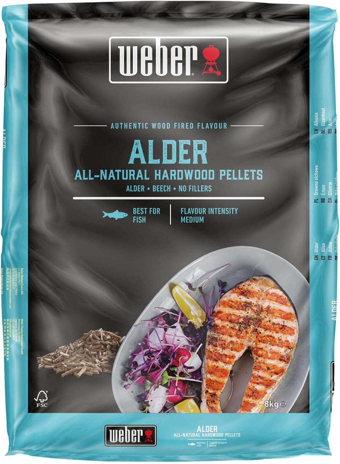 Erlenholz Pellets 8 kg, Erle