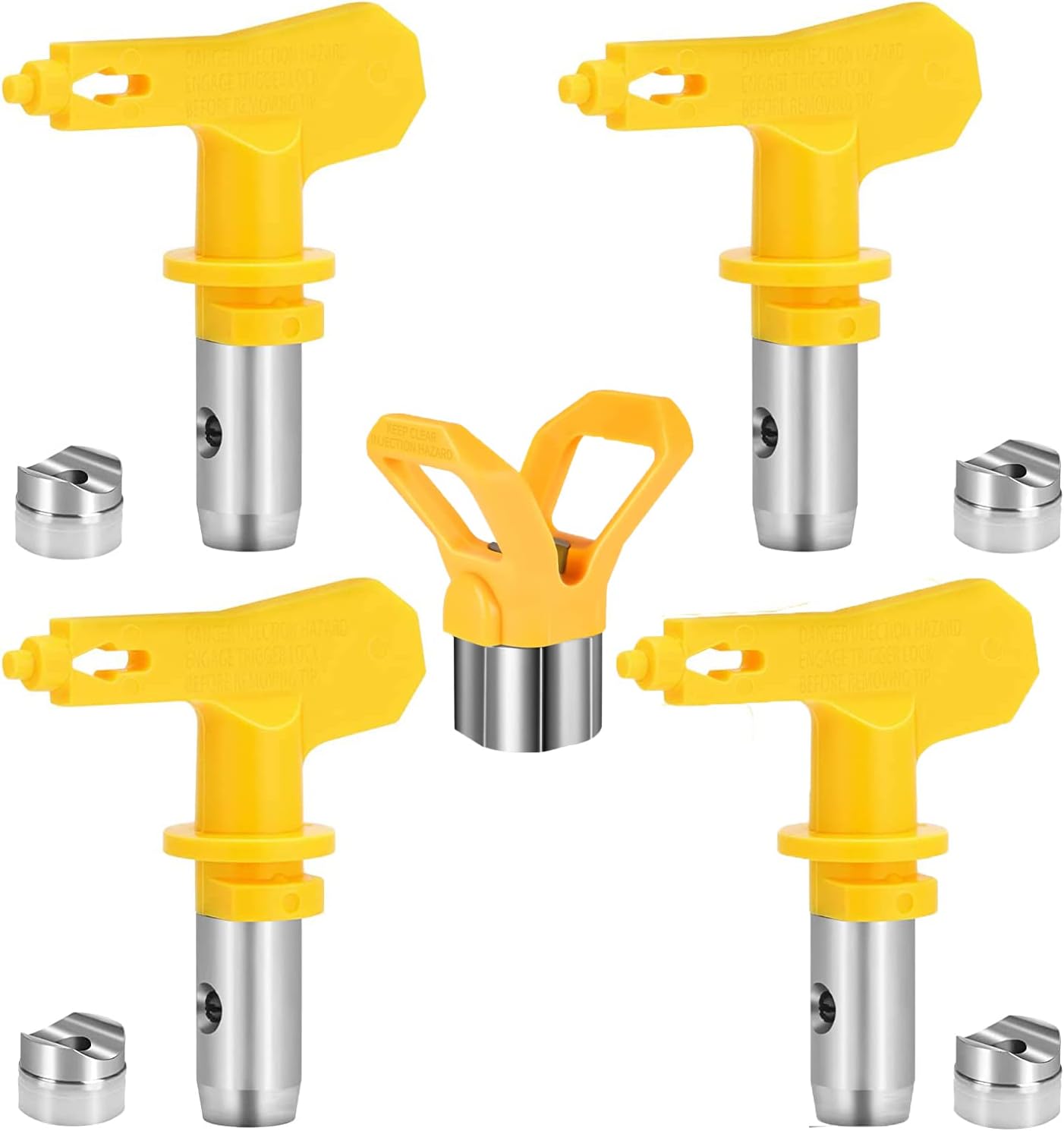 Airless-Sprühdüsen Set, Typ A