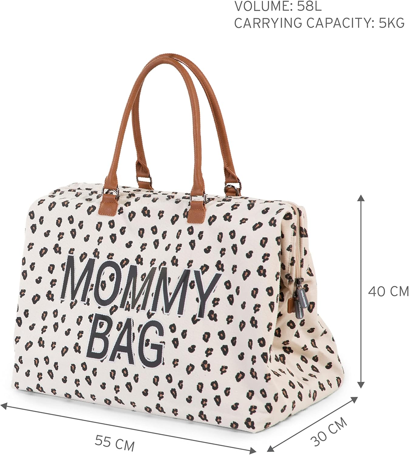 Wickeltasche Mommy Bag, Leopard