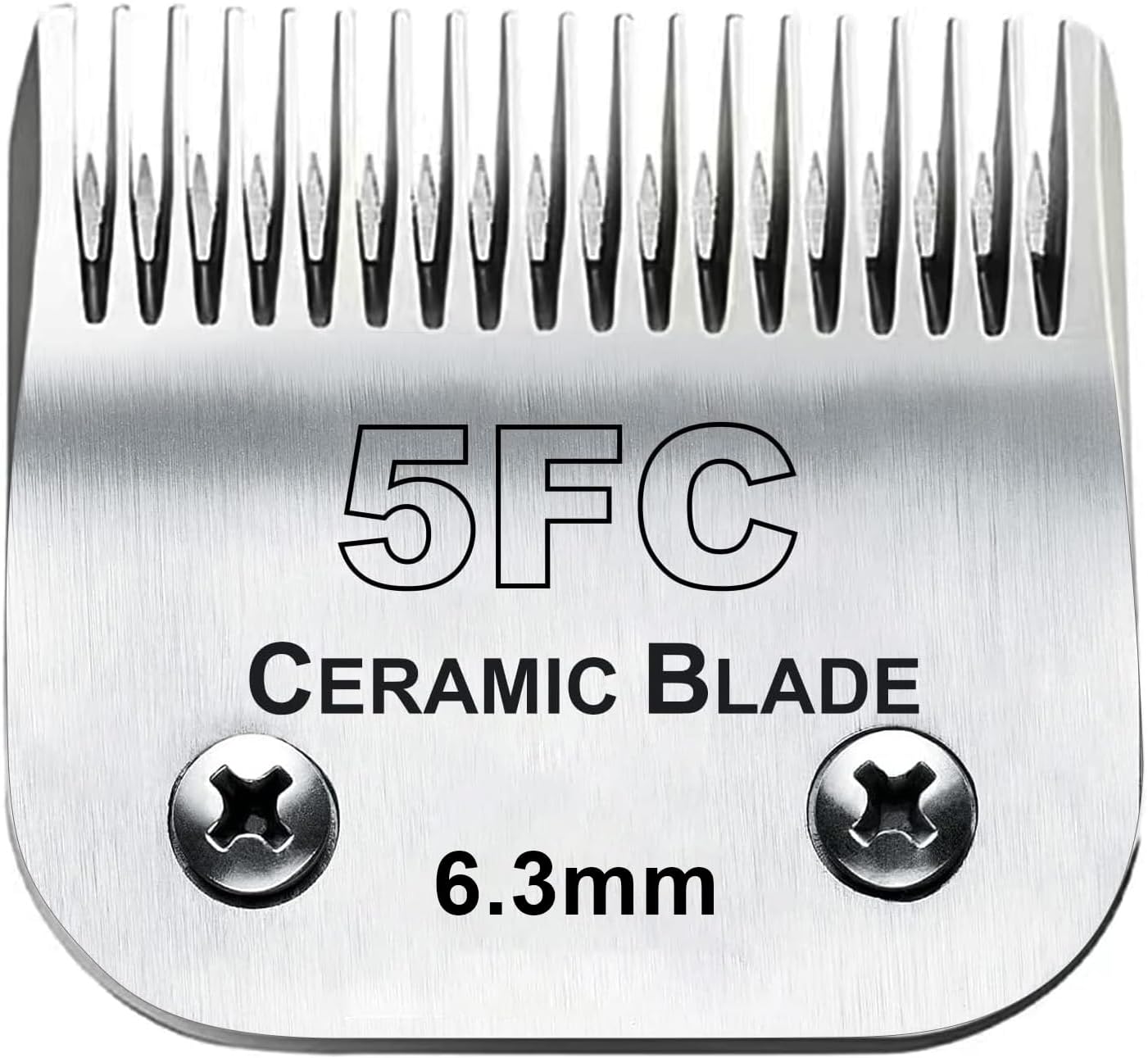 5FC Scherkopf für Andis/Oster A5/Wahl KM Hundeschermaschinen, 5fc 6.3mm
