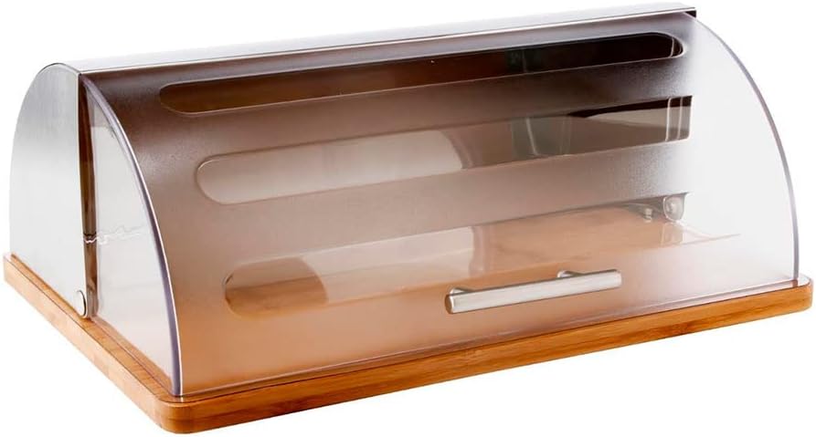BREAD BOX INOX+PS + BAMBOU